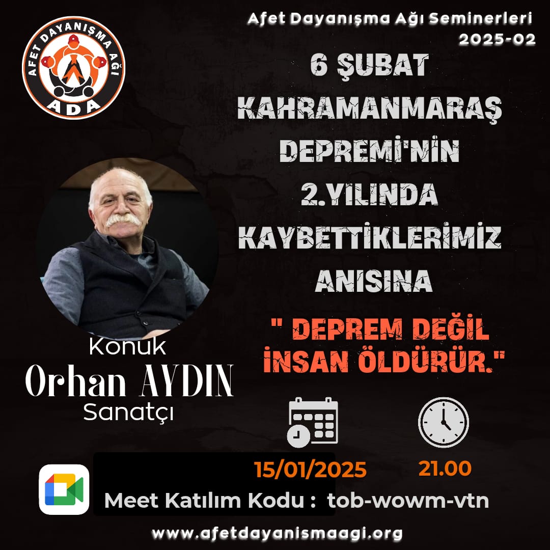 DEPREM DEĞİL, İNSAN ÖLDÜRÜR…