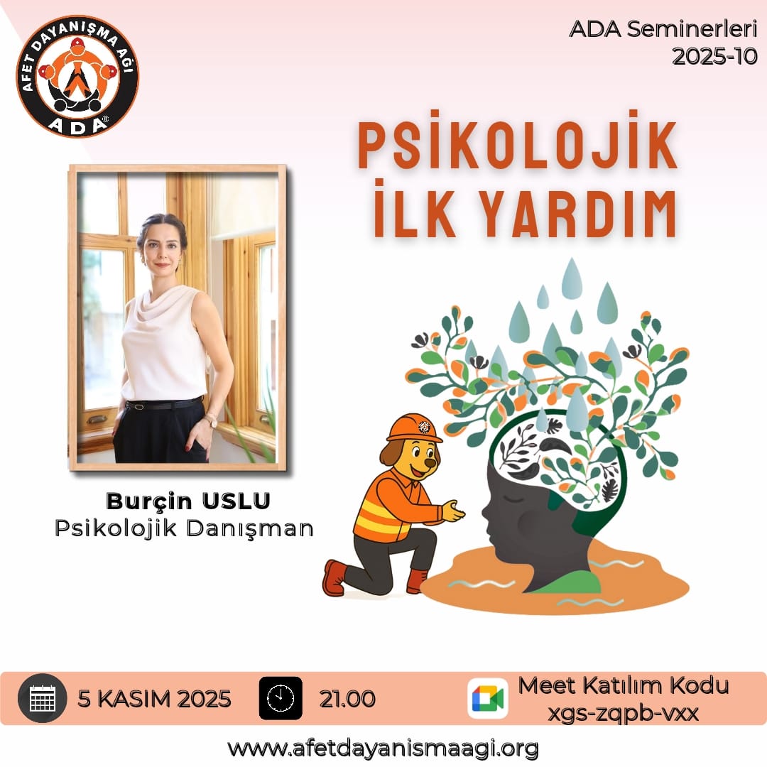 PSİKOLOJİK İLK YARDIM